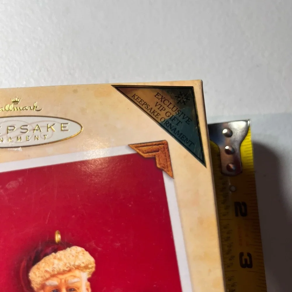 Hallmark Keepsake Santa Ornaments The Decision And‎ Jolly Old Kris Kringle